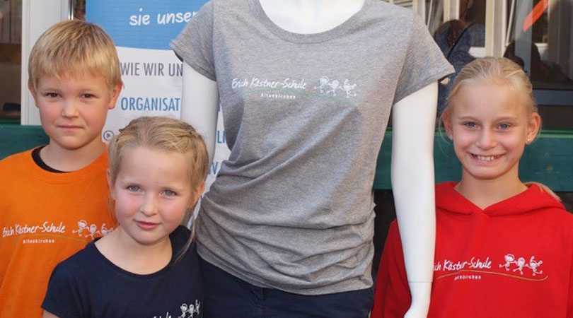 Schul-Shirts für die Erich Kästner Kinder!